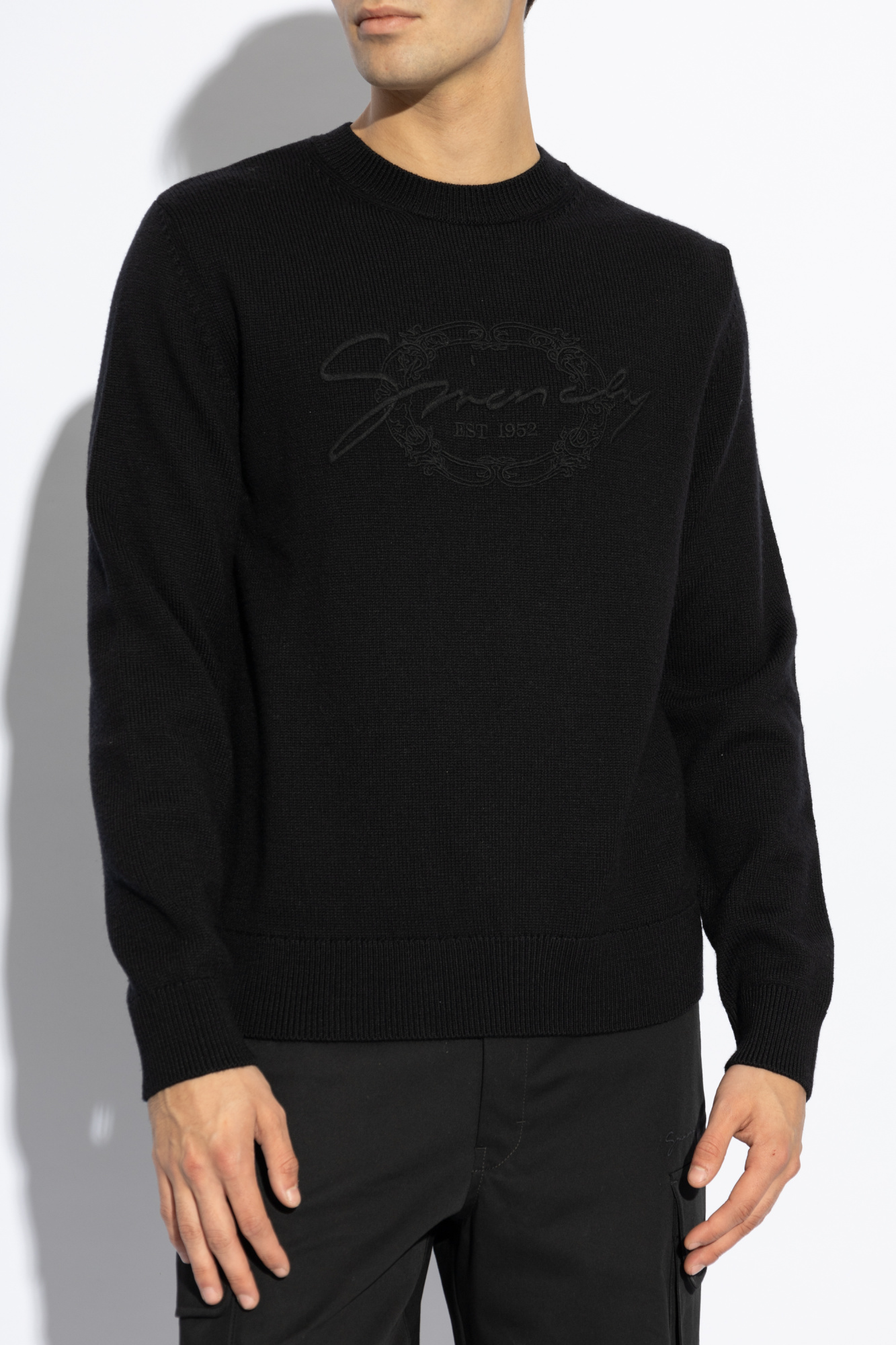 【送料&関税込】Givenchy Black Wool Sweater Black Wool sweater Givenchy - Vitkac AS